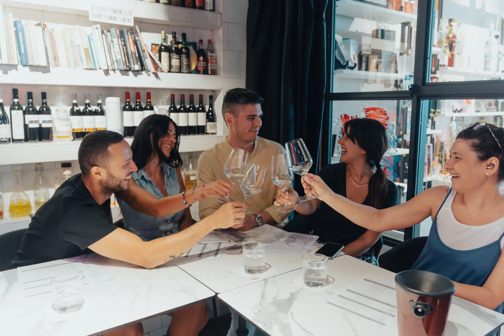 Accoglienza clienti in cantina